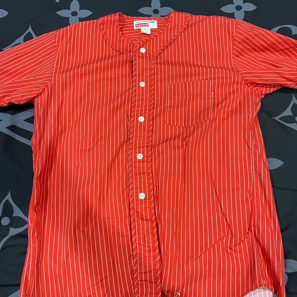 Supreme Commes Des Garçons Baseball Jersey - Picture 1 of 6